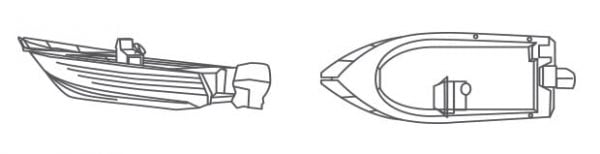 V-Hull Side Console Boat Style Icons
