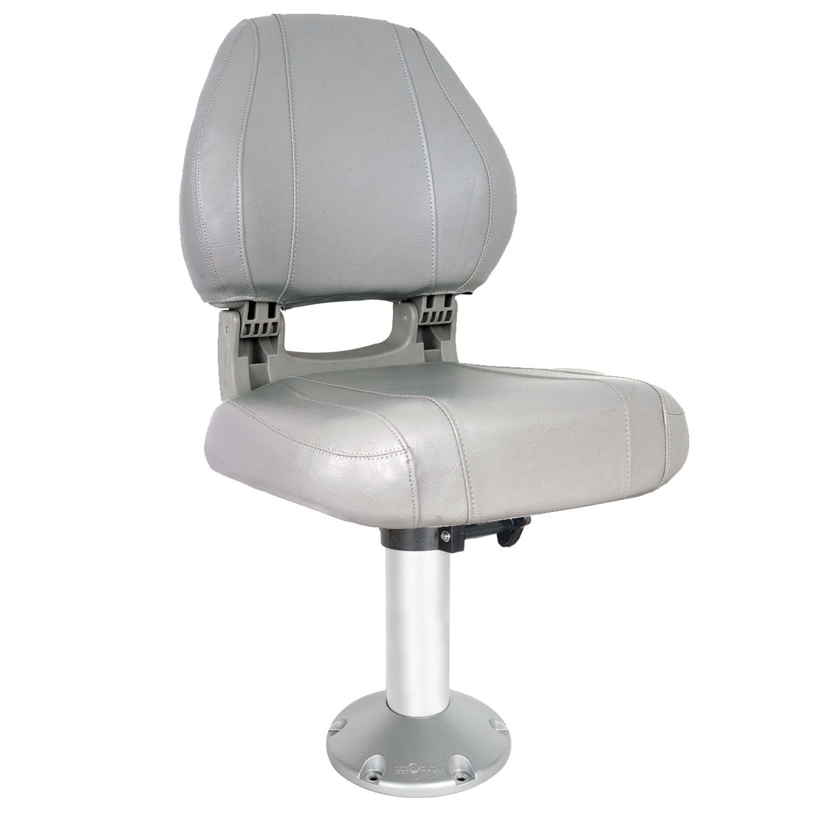 Deluxe Hi Back Folding Seat Package gray