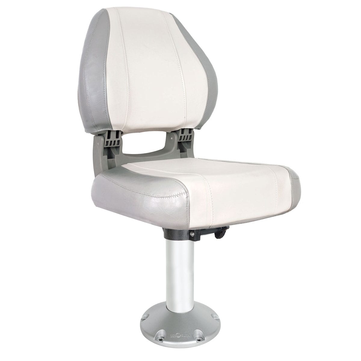 Deluxe Hi Back Folding Seat Package gray/white