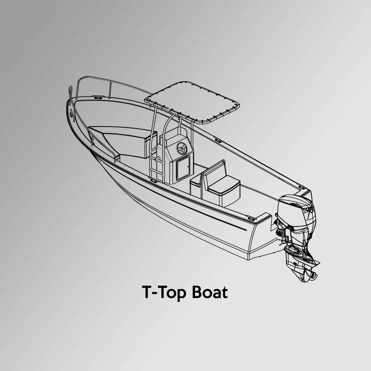 T-Top Boat Style