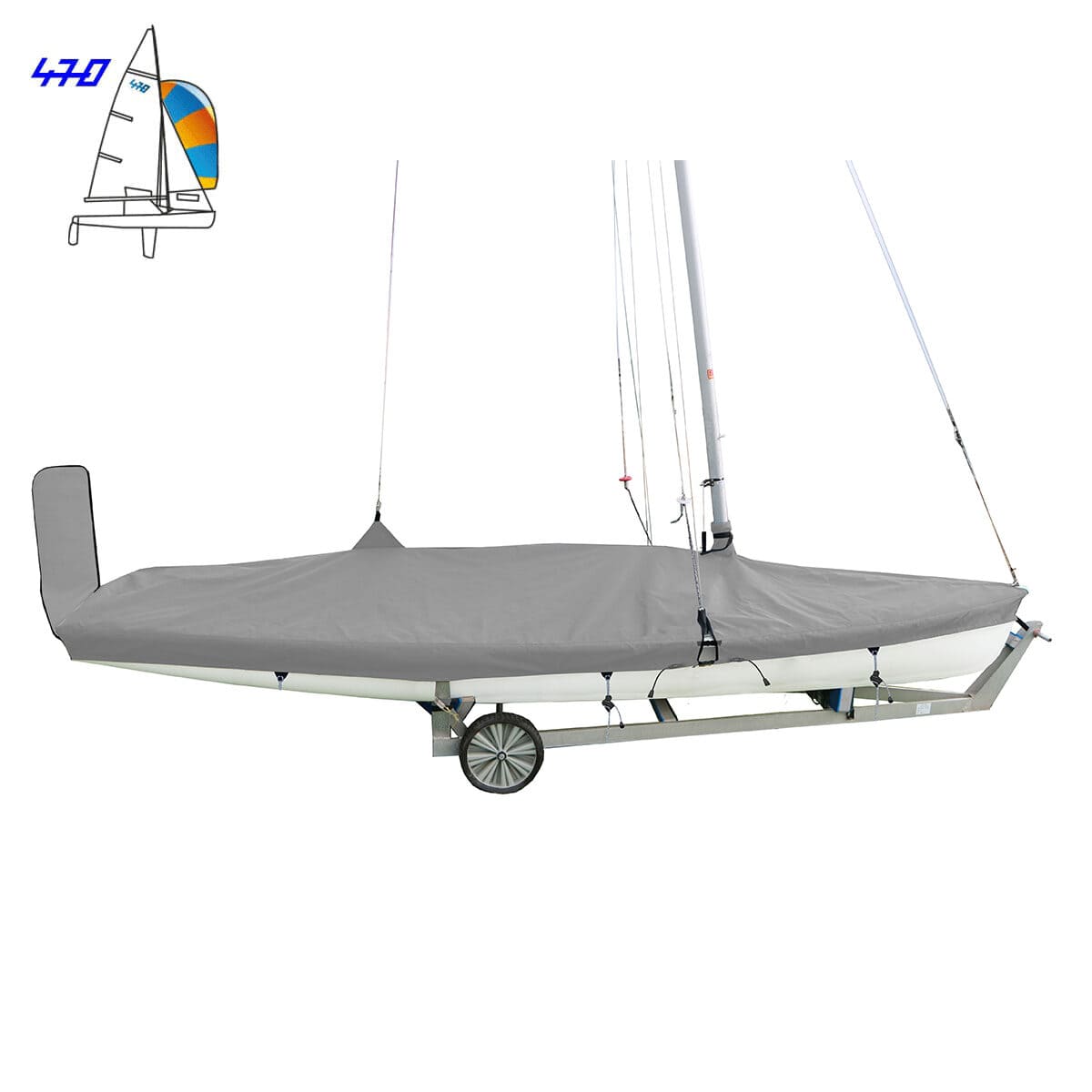 470 Deck Cover With Mast
