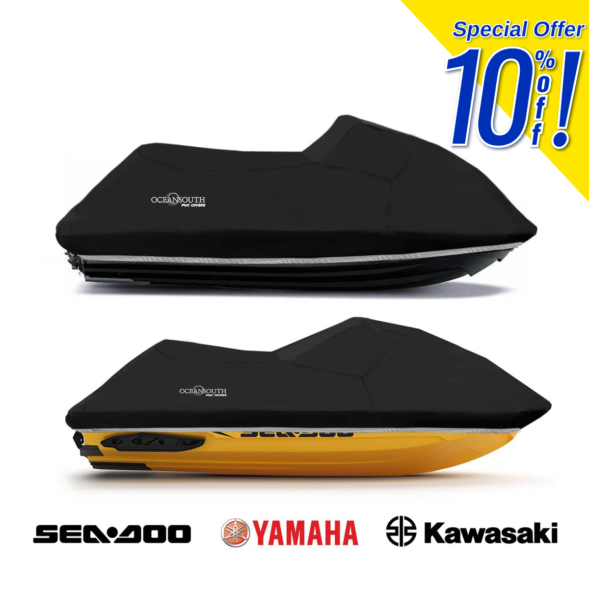 10% off sale, Oceansouth’s Jet Ski/PWC custom covers