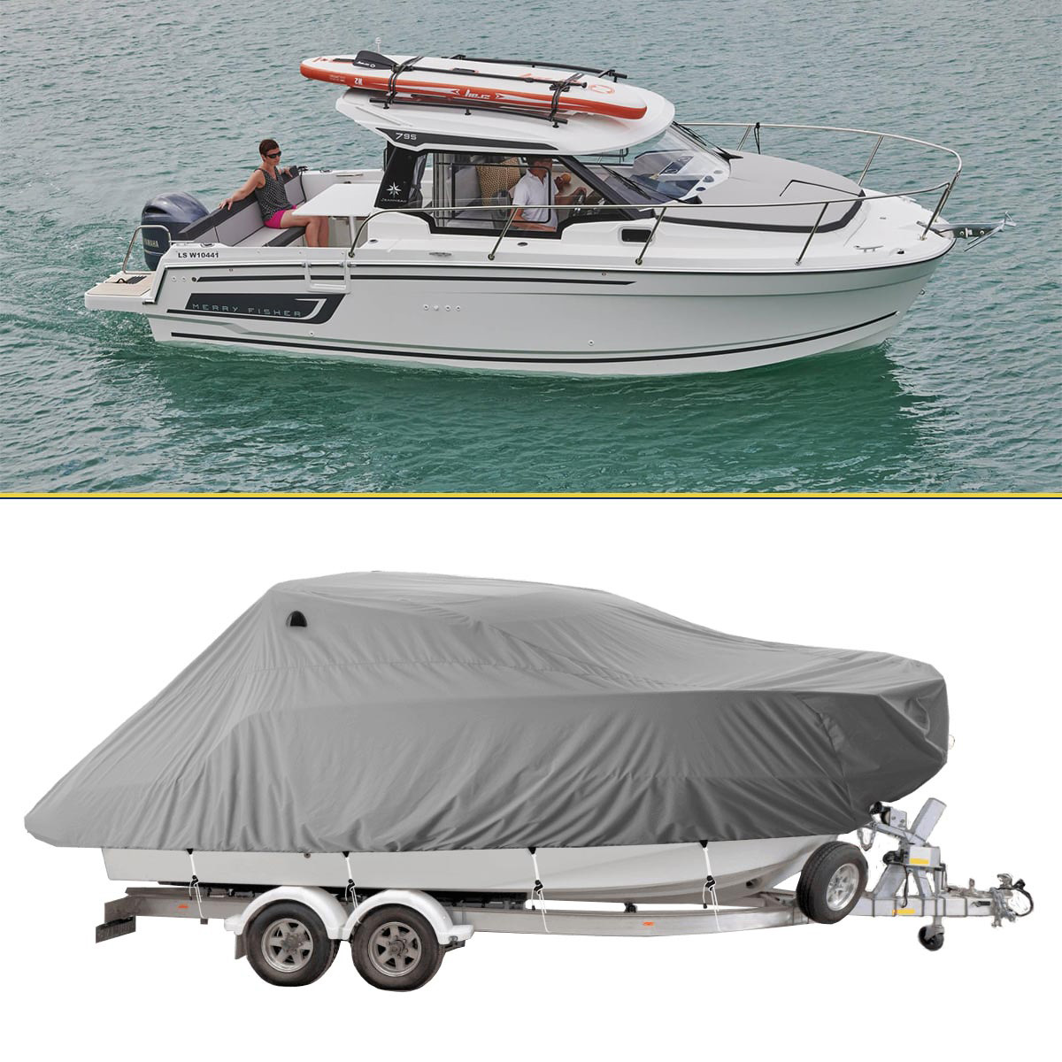 Boat Cover for Jeanneau - Merry Fisher 795