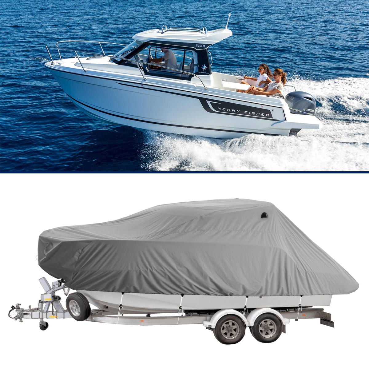 Boat Cover for Jeanneau – Merry Fisher 605 Serie2