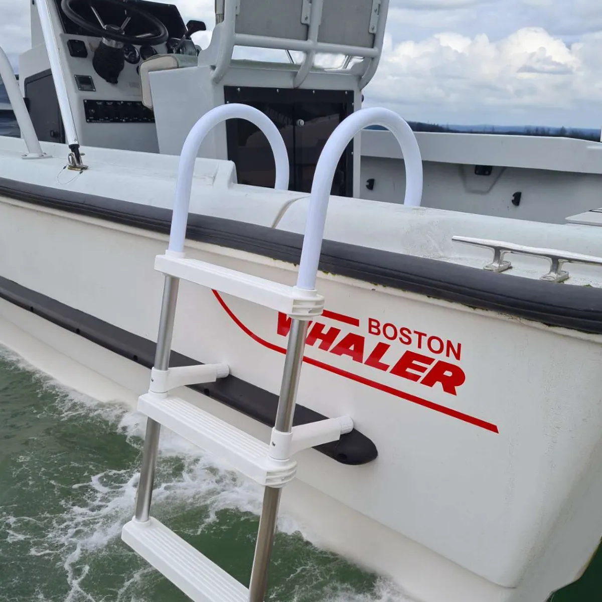 Lightweight Alloy Boat Ladders